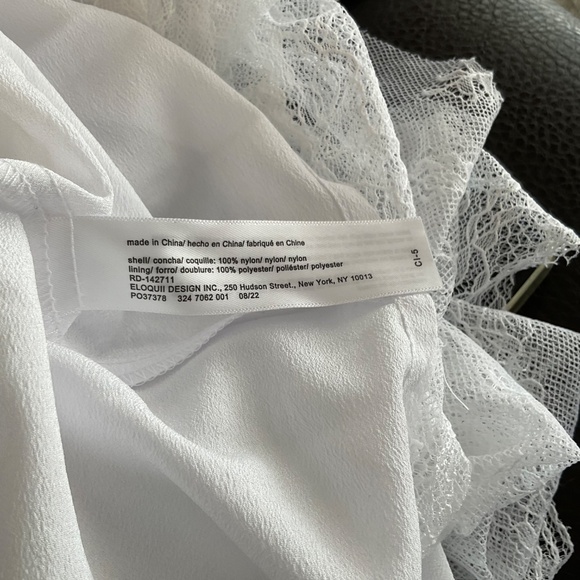 Bridal by ELOQUII Lace Tiered Dress Size 24 - Picture 8 of 10